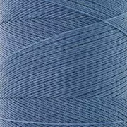 Bobine de fil ciré Linhasita pour micro macramé 0.35 mm - Bleu capri (226) x448m