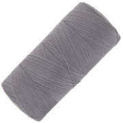 Bobine de fil ciré Linhasita pour micro macramé 0.35 mm - Grey (208) x448m|raw }}