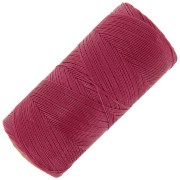 Bobine de fil ciré Linhasita pour micro macramé 0.35 mm - Framboise (235) x448m|raw }}