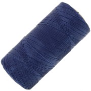 Bobine de fil ciré Linhasita pour micro macramé 0.35 mm - Navy Blue (70) x448m|raw }}