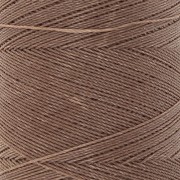 Bobine de fil ciré Linhasita pour micro macramé 0.35 mm - Café au lait (612) x448m
