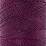 Bobine de fil ciré Linhasita pour micro macramé 0.35 mm - Cherry Black (630) x448m