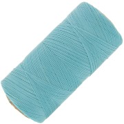Bobine de fil ciré Linhasita pour micro macramé 0.35 mm - Baby Blue (398) x448m