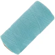 Bobine de fil ciré Linhasita pour micro macramé 0.35 mm - Baby Blue (398) x448m