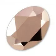 Cabochon PureCrystal 4120 8x6 mm Crystal Rose Gold