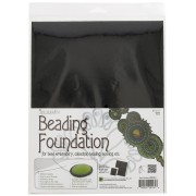 Coupon de feutrine pour broderie 28x22 cm - Noir x1