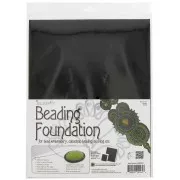 Coupon de feutrine pour broderie 28x22 cm - Noir x1