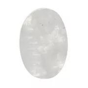 Cabochon plat ovale - palet - 6x4 mm en pierre gemme - Pierre de lune x1