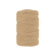 Bobine de fil de jute 1 mm - Naturel x160m|raw }}