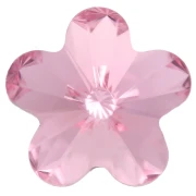 Cabochon Fleur PureCrystal 4744 10 mm Light Rose x1