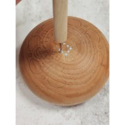 Set de 4 outils à embosser - doubles pointes - Naturel