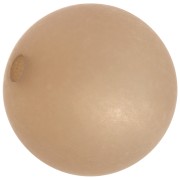 Perle ronde Polaris Dépolie 14 mm Greige x1|raw }}