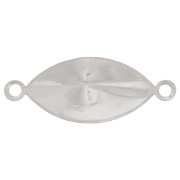 Serti intercalaire pour navette PureCrystal 4228 15x7 mm - Argenté x1