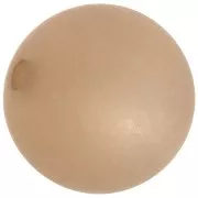 Perle ronde Polaris Dépolie 12 mm Greige x1