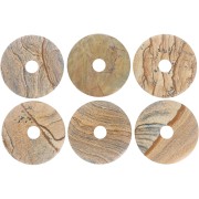 Donuts 50 mm Jaspe Paysage x1