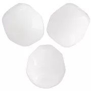 Facettes 4 mm Chalk White x50