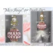 Perles en verre Piros® par Puca® 2x5 mm - Green Turquoise Metallic Mat x10g