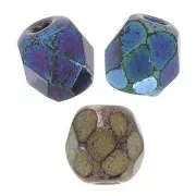 Facettes 3 mm Jet Purple Iris x50