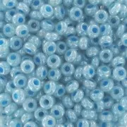 Preciosa Perles rocailles 9/0 2.5 mm - Bleu Ciel nacré x20g