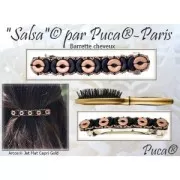 Arcos® par Puca® 5x10 mm - Jet Nebula Mat x10g