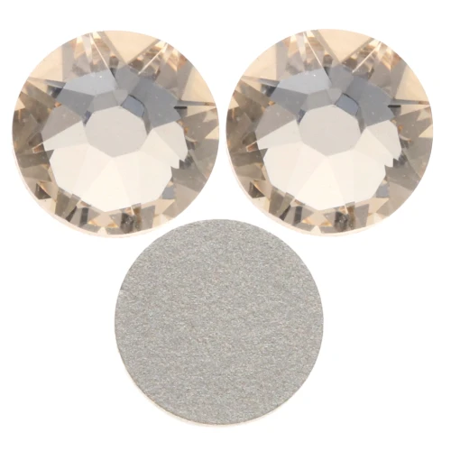 Strass à coller en cristal PureCrystal 6 mm Light Silk x10