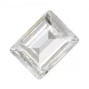 Cabochon PureCrystal 4527 8x6 mm Crystal x1