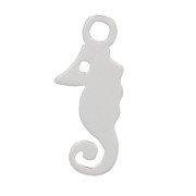 Mini breloque hippocampe 10x4 mm - Argent 925 x1|raw }}