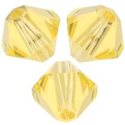 Toupies en cristal PureCrystal 5328 4 mm Light Topaz x50