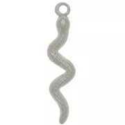 Pendentif serpent 28x6 mm - Acier inoxydable 304 x1