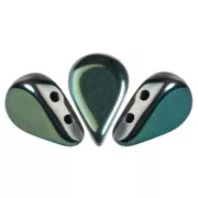 Perles en verre Amos® par Puca® 5x8 mm - Full Celsian x10g