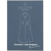 Patron couture femme Singulière par Cousette - Chemisier - Robe Bridgette x1