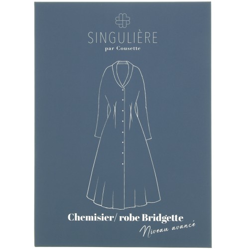 Patron couture femme Singulière par Cousette - Chemisier - Robe Bridgette x1