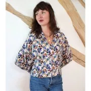 Patron couture femme Singulière par Cousette - Chemisier - Robe Bridgette x1