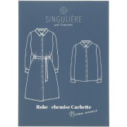 Patron couture femme Singulière par Cousette - Robe - Chemise Cachette x1