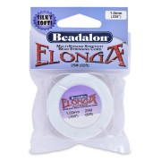 Fil élastique Elonga 1 mm - Multi-brins - Blanc x25m|raw }}