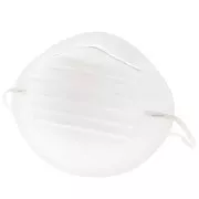 Masque de protection jetable - anti-poussière contre les particules volatiles x1
