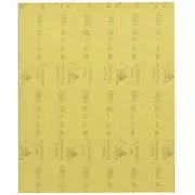 Papier Emeri waterproof SIA Abrasives 280x230 mm - P180 - Rouge x1