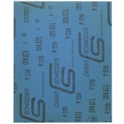 Papier Emeri SCHRODER - souple waterproof 280x230 mm - P220 - Bleu x1