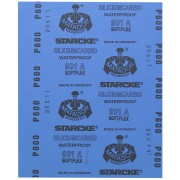 Papier Emeri MATADOR - souple Softflex waterproof 280x230 mm - P600 - Bleu x1