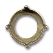 Serti griffe pour cabochon PureCrystal 1122 Rivoli 16 mm - Bronze x1