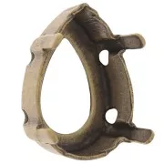 Serti griffe pour cabochon PureCrystal 4320 14x10 mm - Bronze x1