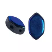 Perles en verre Paros® par Puca® 7x4 mm - Full Azzuro x10g