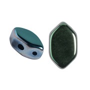 Perles en verre Paros® par Puca® 7x4 mm - Full Celsian x10g