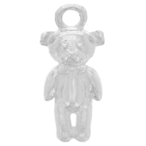 Breloque ourson 14x7 mm - Argent 925 x1