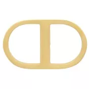 Intercalaire maille marine 16x9 mm - Acier inoxydable 304 Doré x1