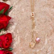 Intercalaire maille marine 11x7 mm - Acier inoxydable 304 Doré x1