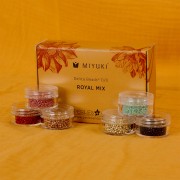 Kit perles Miyuki By Perles & Co - Assortiment Miyuki Delica 11/0 Royal Mix