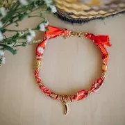 Anneaux ouverts ronds torsadés 12x1.40 mm - Acier inoxydable 304 Doré x10