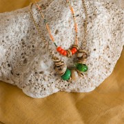 Anneaux ouverts ronds striés 12x2 mm - Acier inoxydable 304 Doré x10