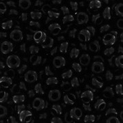 Preciosa Perles rocailles 9/0 2.5 mm - Jet x20g